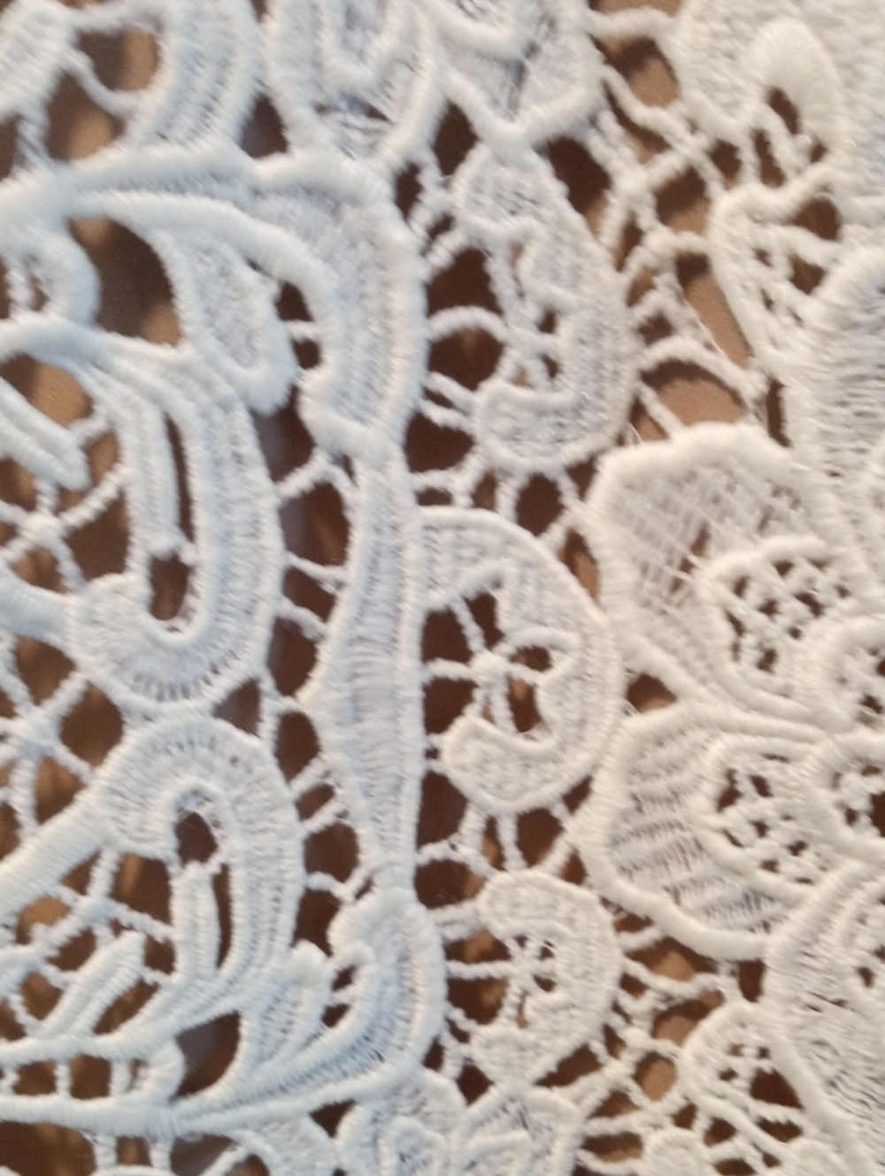 CHICO'S LACE & FAUX SUEDE DUSTER - Picture 10 of 12